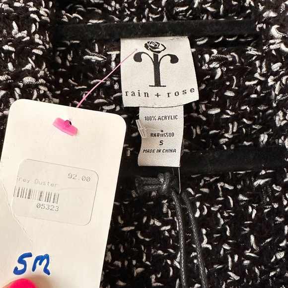 Rain + Rose NWT Fringe Duster - Picture 8 of 15